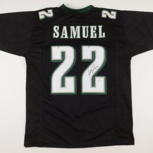 Asante Samuel Philadelphia Eagles Signed Jersey